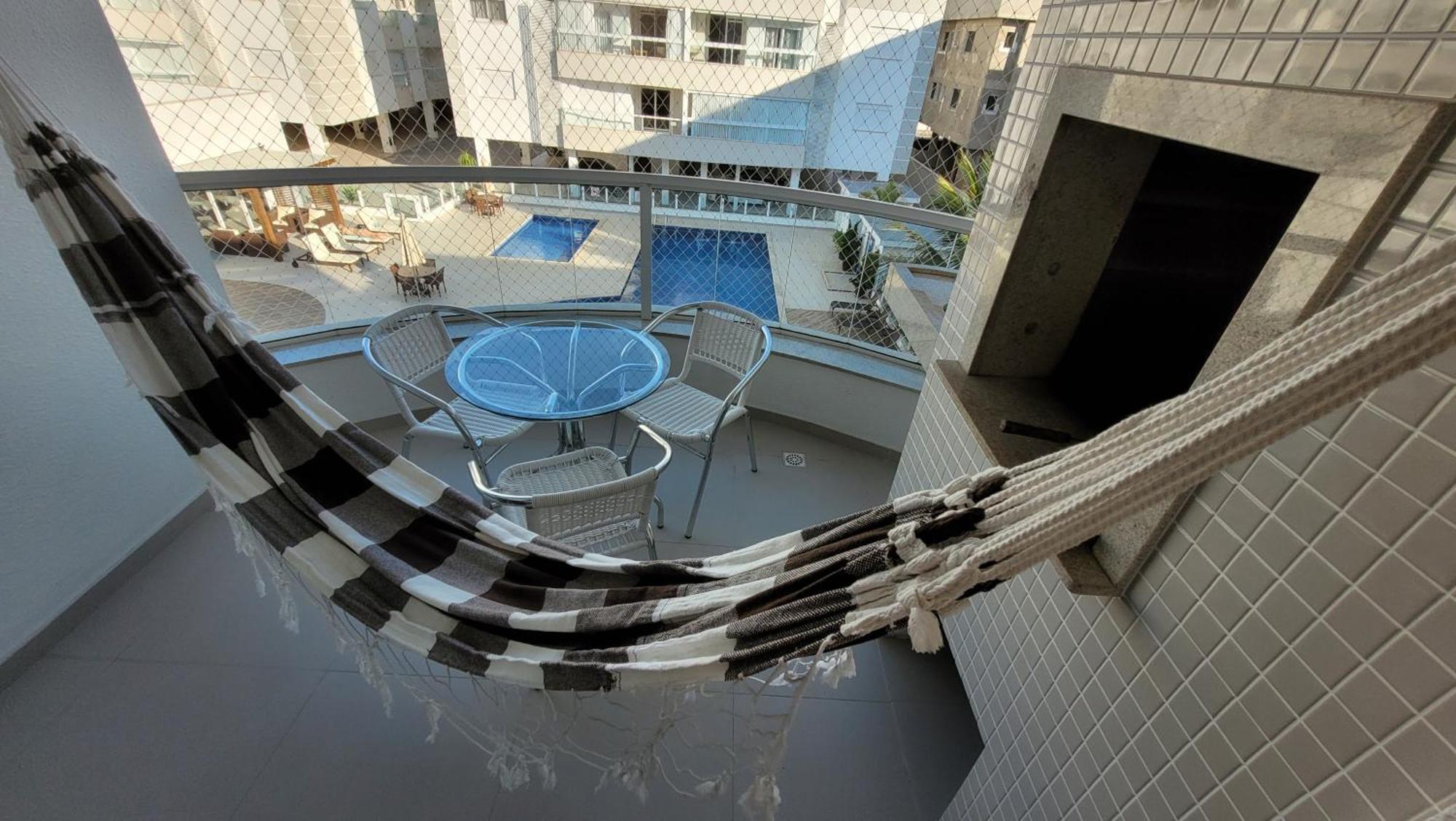 Apartamento Frente Para A Piscina A Uma Quadra Da Praia Флоріанополіс Екстер'єр фото