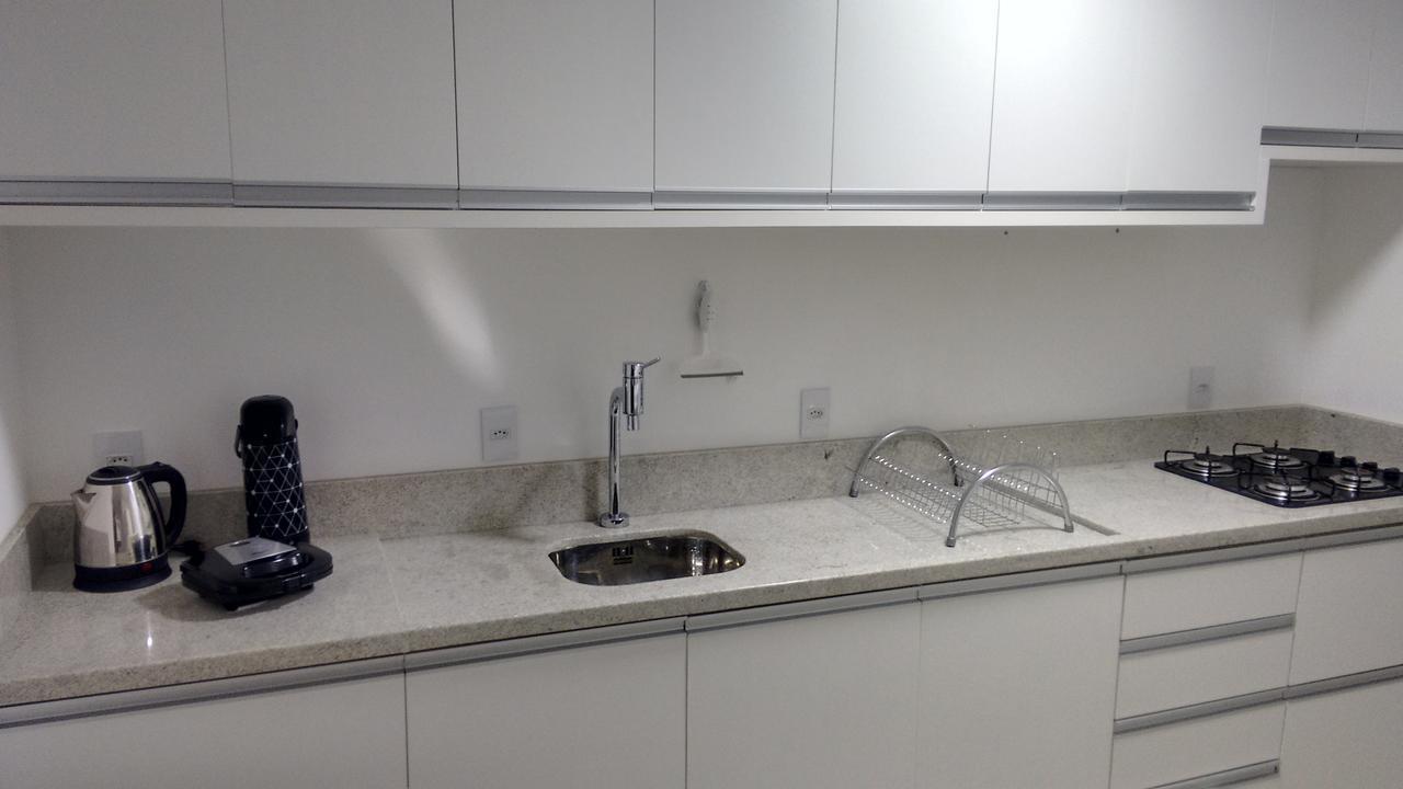Apartamento Frente Para A Piscina A Uma Quadra Da Praia Флоріанополіс Екстер'єр фото